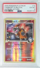 V1872: 2009: Camerupt: 19/147: Supreme Victors: Platinum: PSA: 6: EX-MT: 102261134